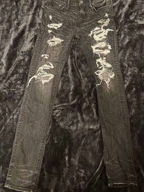 Mens 33x32 American Eagle Slim Ripped Jeans